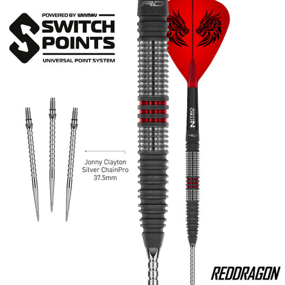 Red Dragon Jonny Clayton Hiraeth Switch Point Darts