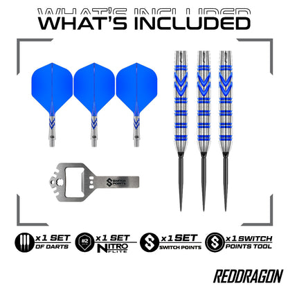 Red Dragon Gerwyn Price Blue Original Switch Point Darts