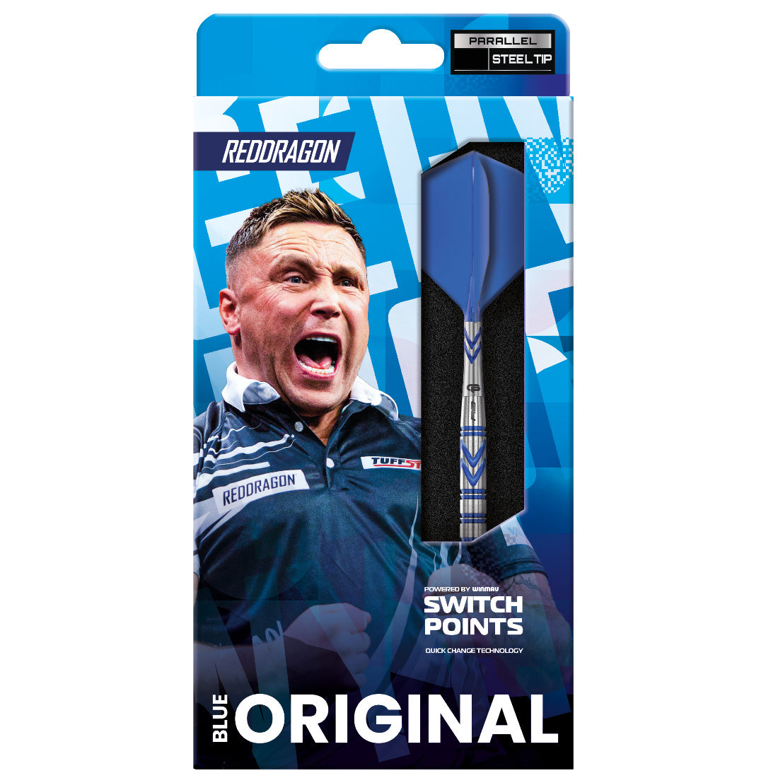 Red Dragon Gerwyn Price Blue Original Switch Point Darts