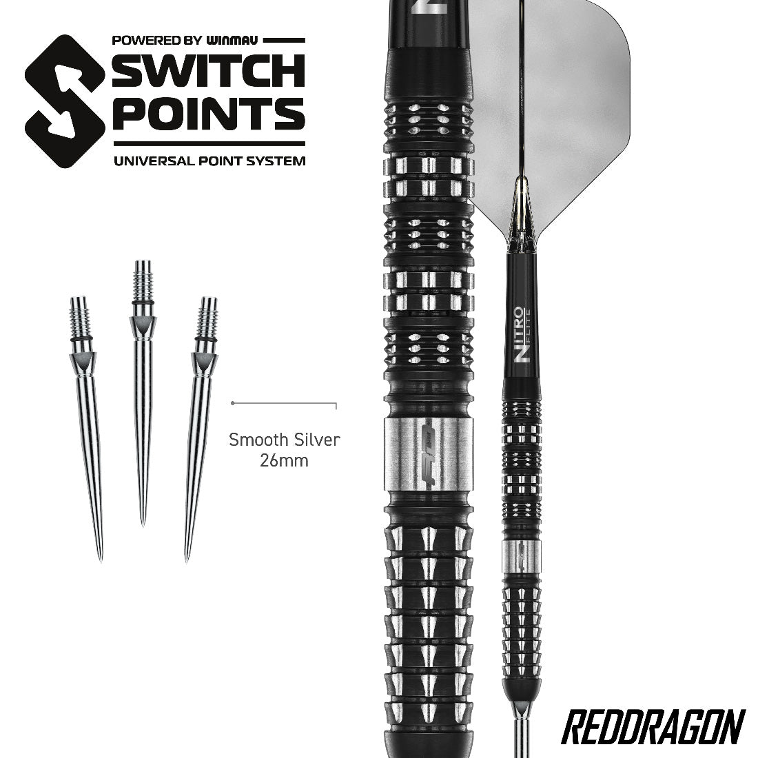 Red Dragon Recon Parallel Switch Point Darts