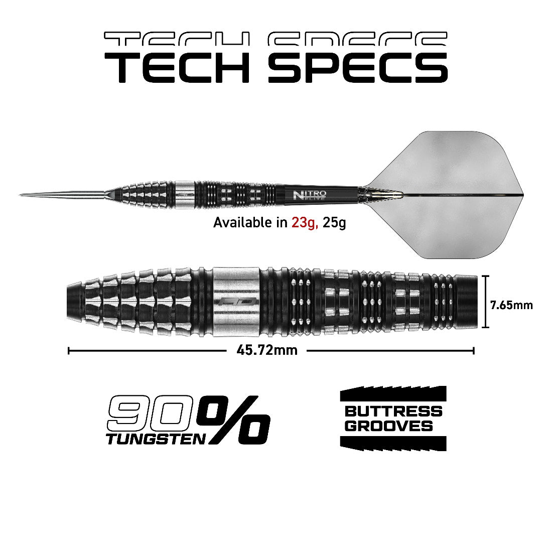 Red Dragon Recon Torpedo Switch Point Darts