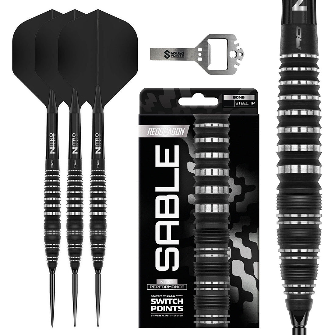Red Dragon Sable Bomb Switch Points Darts