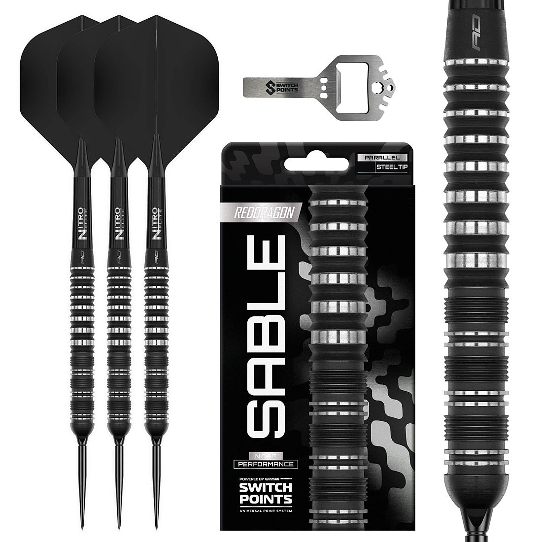 Red Dragon Sable Parallel Switch Points Darts