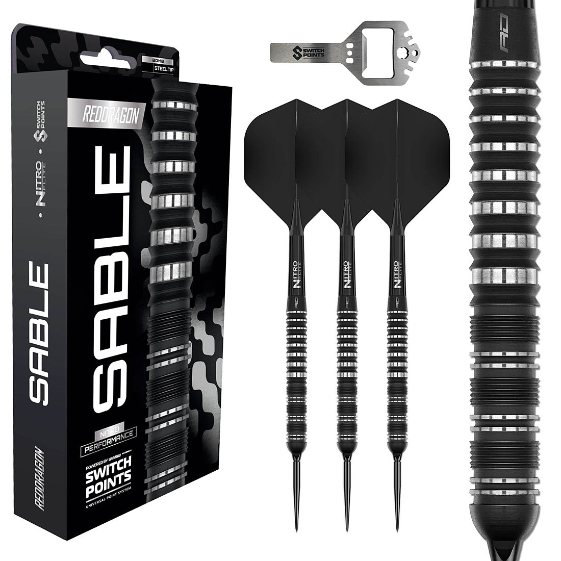 Red Dragon Sable Parallel Switch Points Darts