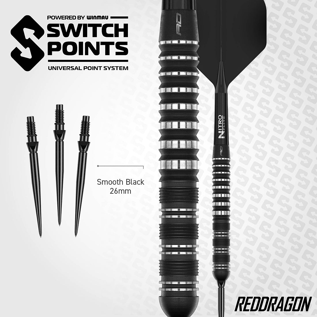 Red Dragon Sable Parallel Switch Points Darts