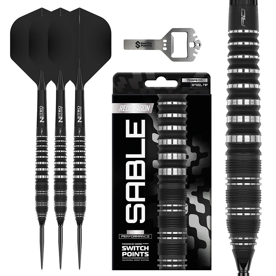 Red Dragon Sable Torpedo Switch Points Darts