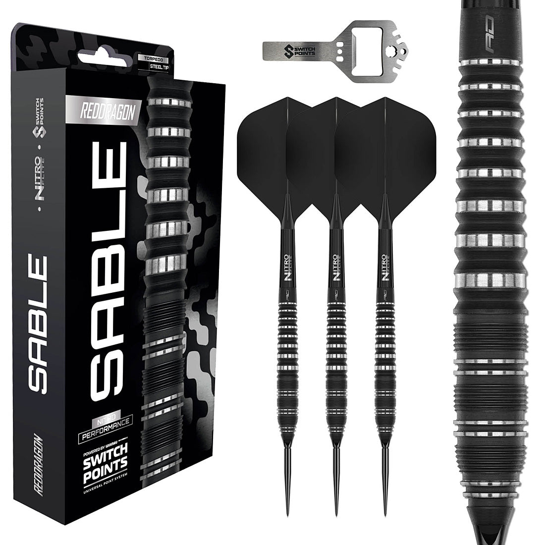 Red Dragon Sable Torpedo Switch Points Darts