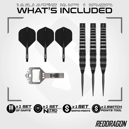 Red Dragon Sable Torpedo Switch Points Darts