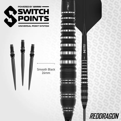 Red Dragon Sable Torpedo Switch Points Darts