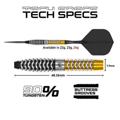 Winmau Exion Torpedo Switch Point Steel Tip Darts