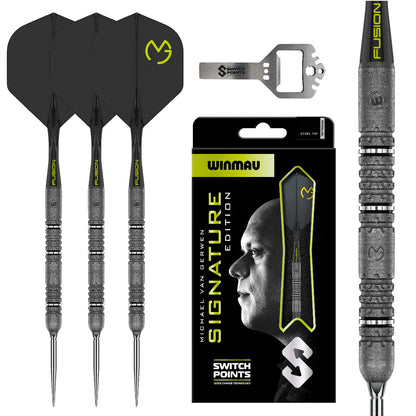 Winmau Michael Van Gerwen Signature Switch Point Darts