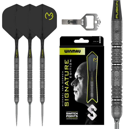 Winmau Michael Van Gerwen Signature Switch Point Darts