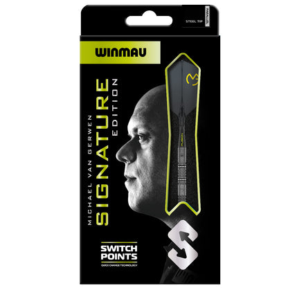 Winmau Michael Van Gerwen Signature Switch Point Darts