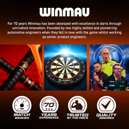 Winmau Emma Paton Edit 90% Tungsten Steel Tip Darts