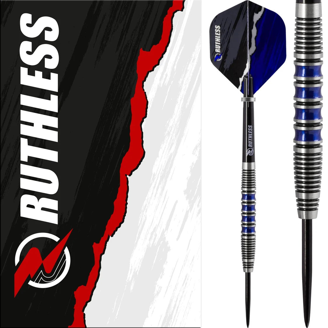 Ruthless Blue Falcon 90% Tungsten Steel Tip Darts