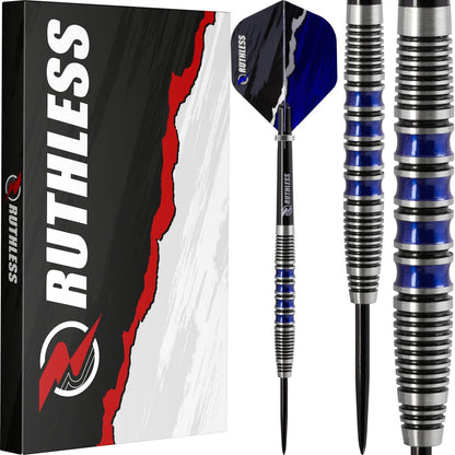 Ruthless Blue Falcon 90% Tungsten Steel Tip Darts