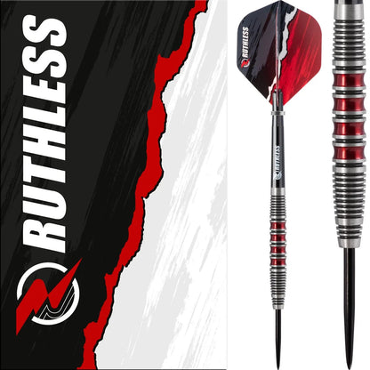 Ruthless Red Falcon 90% Tungsten Steel Tip Darts