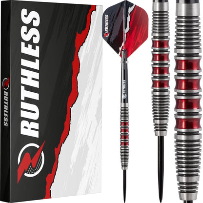 Ruthless Red Falcon 90% Tungsten Steel Tip Darts