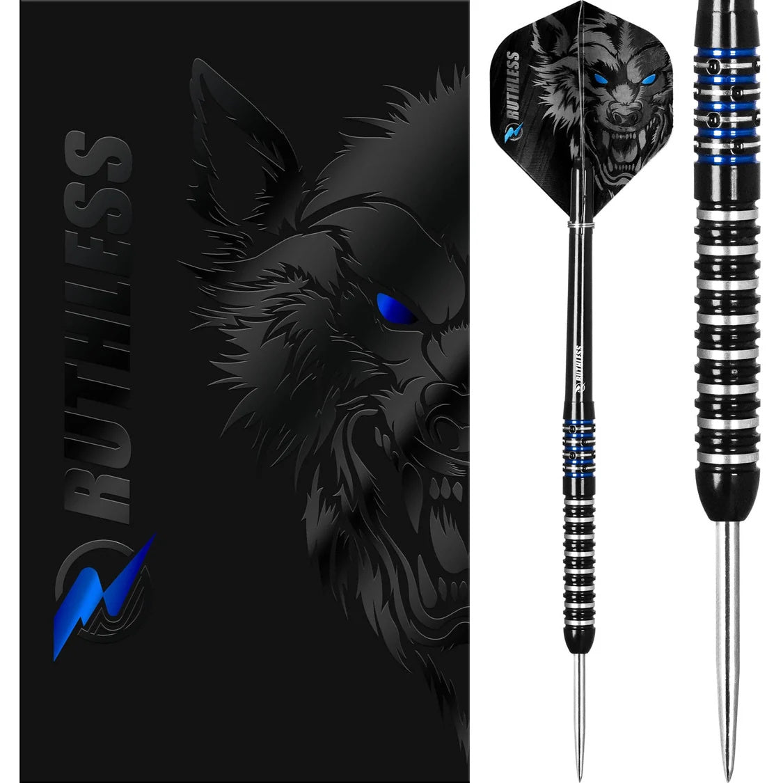 Ruthless Wolf 90% Tungsten Steel Tip Darts