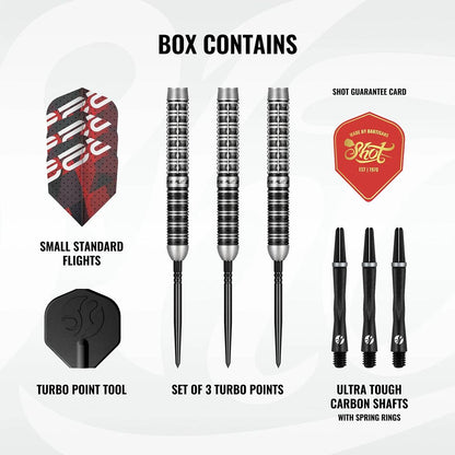 Shot Niels Zonneveld 2.0 Turbo Point 90% Tungsten Darts