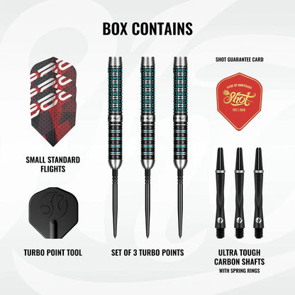 Shot Niels Zonneveld Turbo Point 23G 90% Tungsten Darts