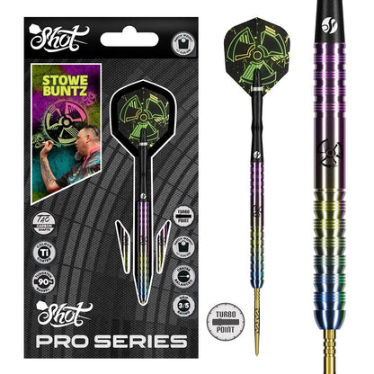 Shot Stowe Buntz 3.0 Turbo Point 23G 90% Tungsten Darts