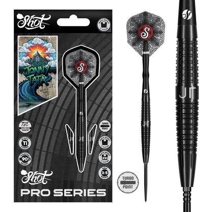 Shot Jonny Tata Turbo Point 24G 90% Tungsten Darts
