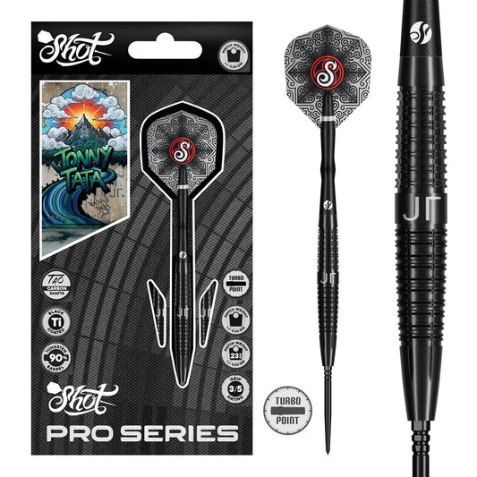 Shot Jonny Tata Turbo Point 24G 90% Tungsten Darts