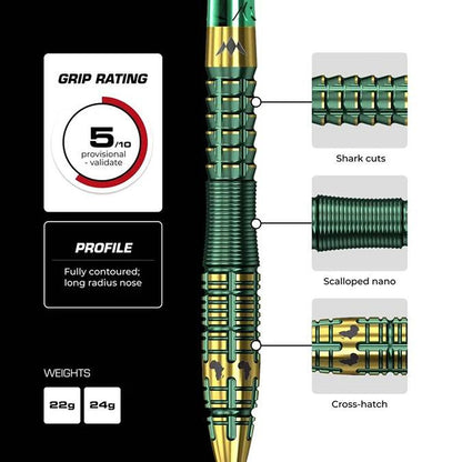 Mission Devon Petersen R2.5 95% Darts
