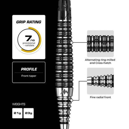 Mission Cameron Carolissen R2.5 95% Darts