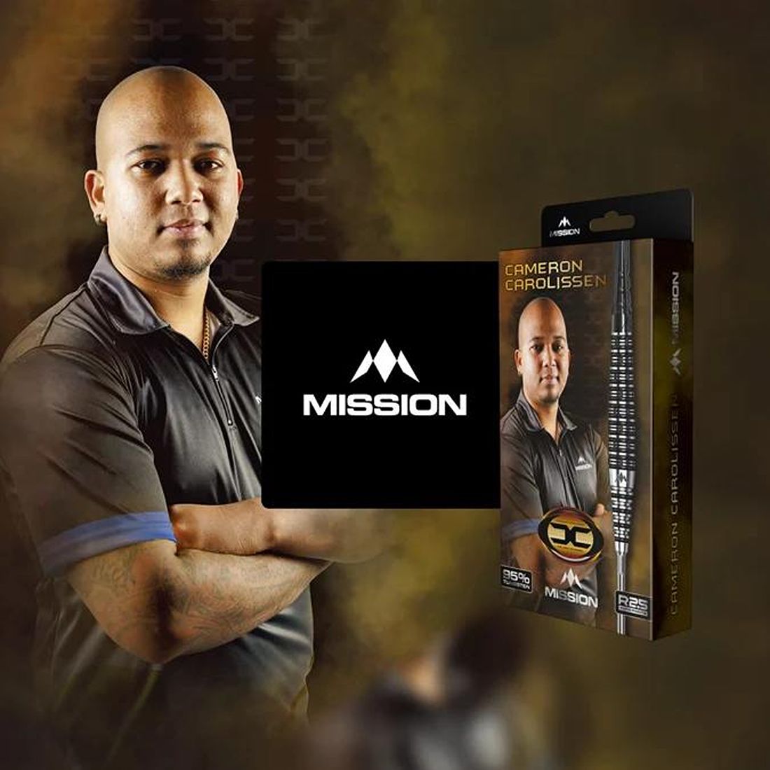 Mission Cameron Carolissen R2.5 95% Darts