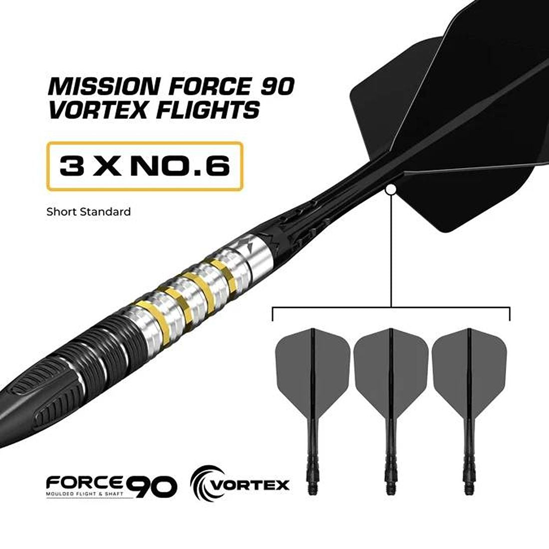 Mission Astro R2.5 95% Darts