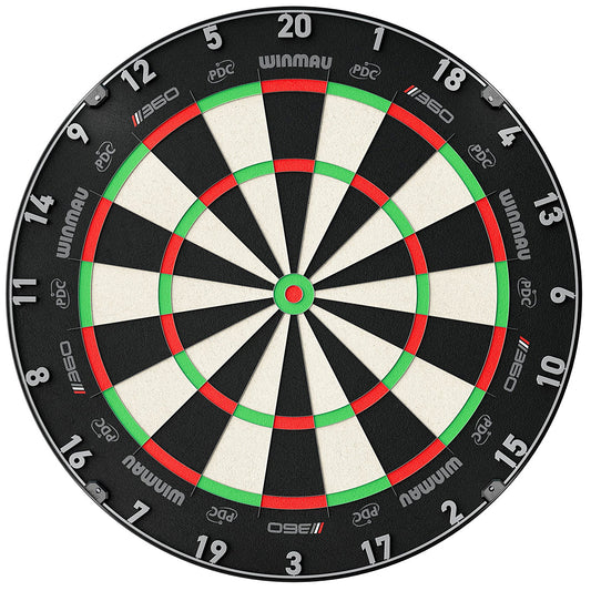 Winmau Blade 360 Triple Core Dartboard – advanced 360° wiring and triple-core construction for premium accuracy and durability | Deadeye Darts