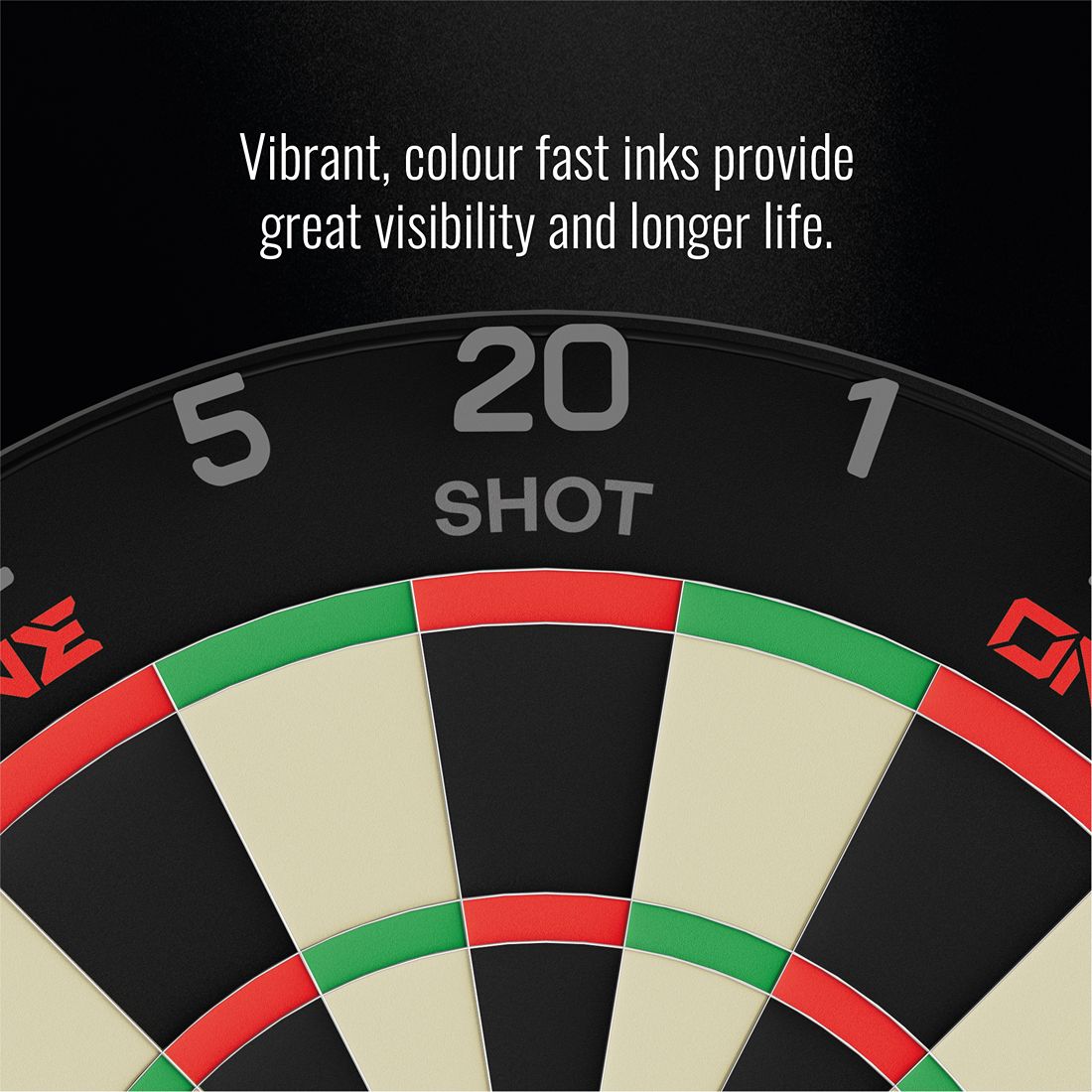Shot ONE Dartboard