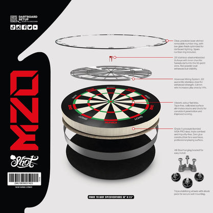 Shot ONE Dartboard