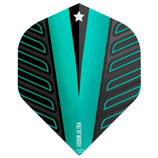 Target Voltage Flights - Aqua and Black Standard 