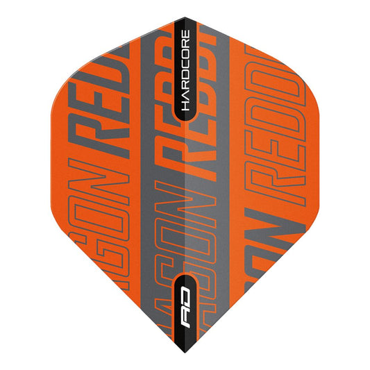 Hardcore XT  Dart Flights - Orange