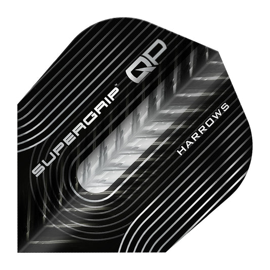 Harrows Prime Supergrip QP No6 Shape Dart Flights – precision No6 flights providing exceptional control and balance