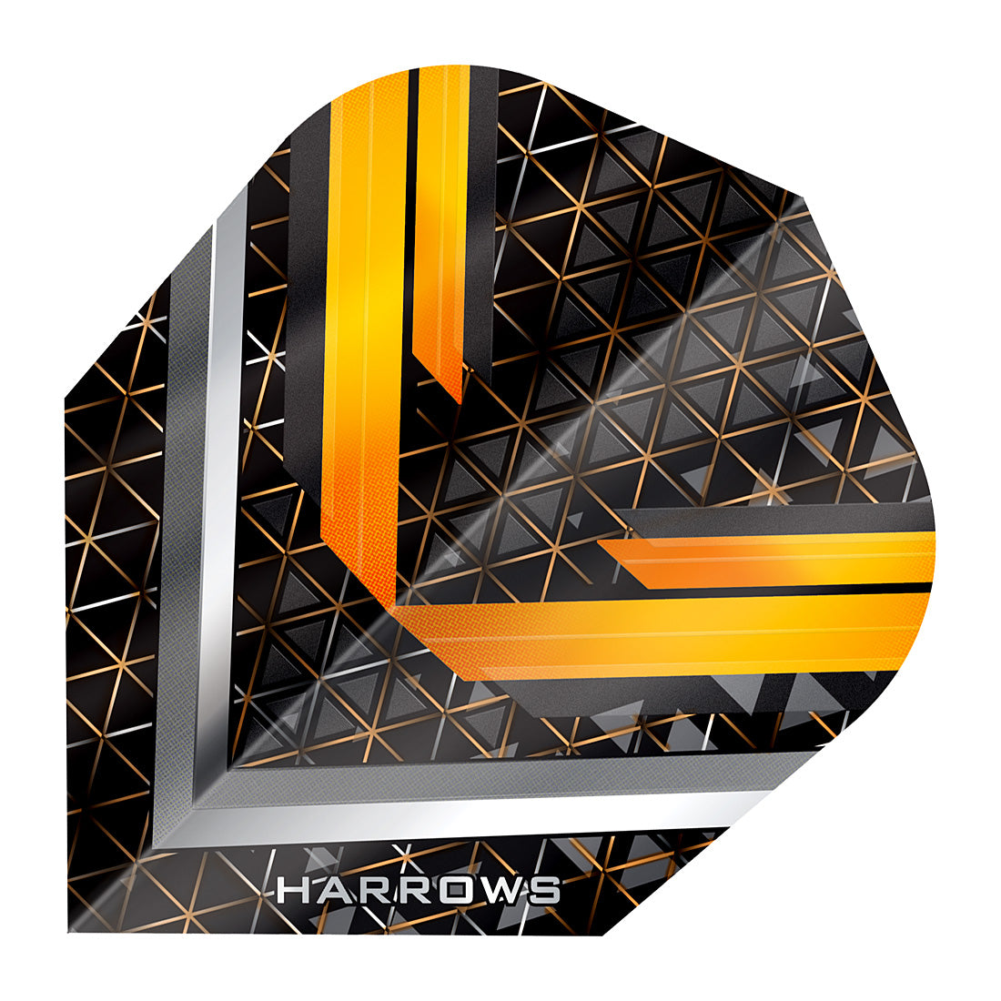 Harrows Prime Vulcan No6 Shape Dart Flights – aerodynamic flights with volcanic-inspired design for superior stability