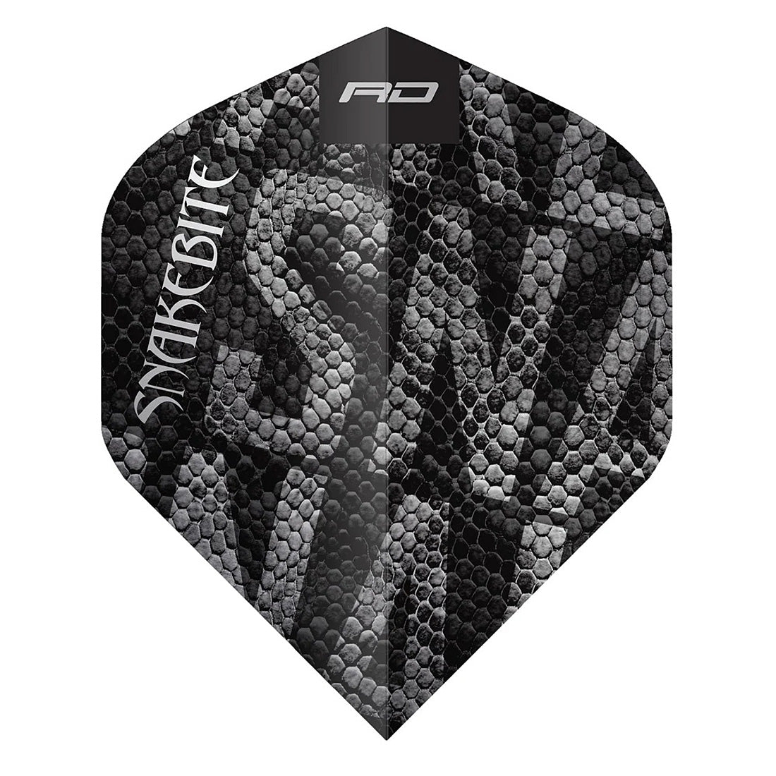 Red Dragon Peter Wright Black Mamba No2 dart flights with Snakebite design and durable construction | Deadeye Darts