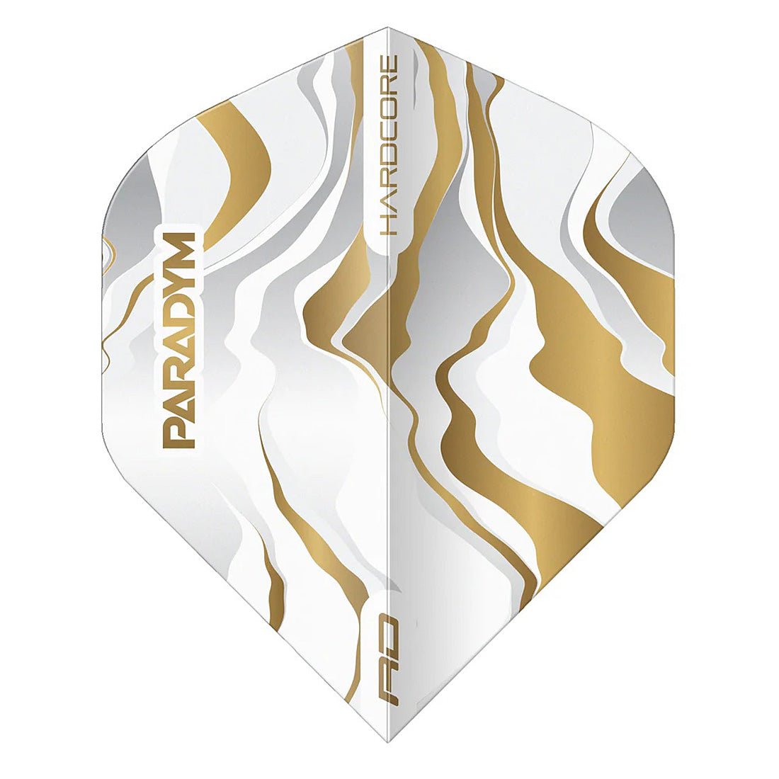 Red Dragon Paradym Gold No2 dart flights designed for stable and consistent dart flight | Deadeye Darts