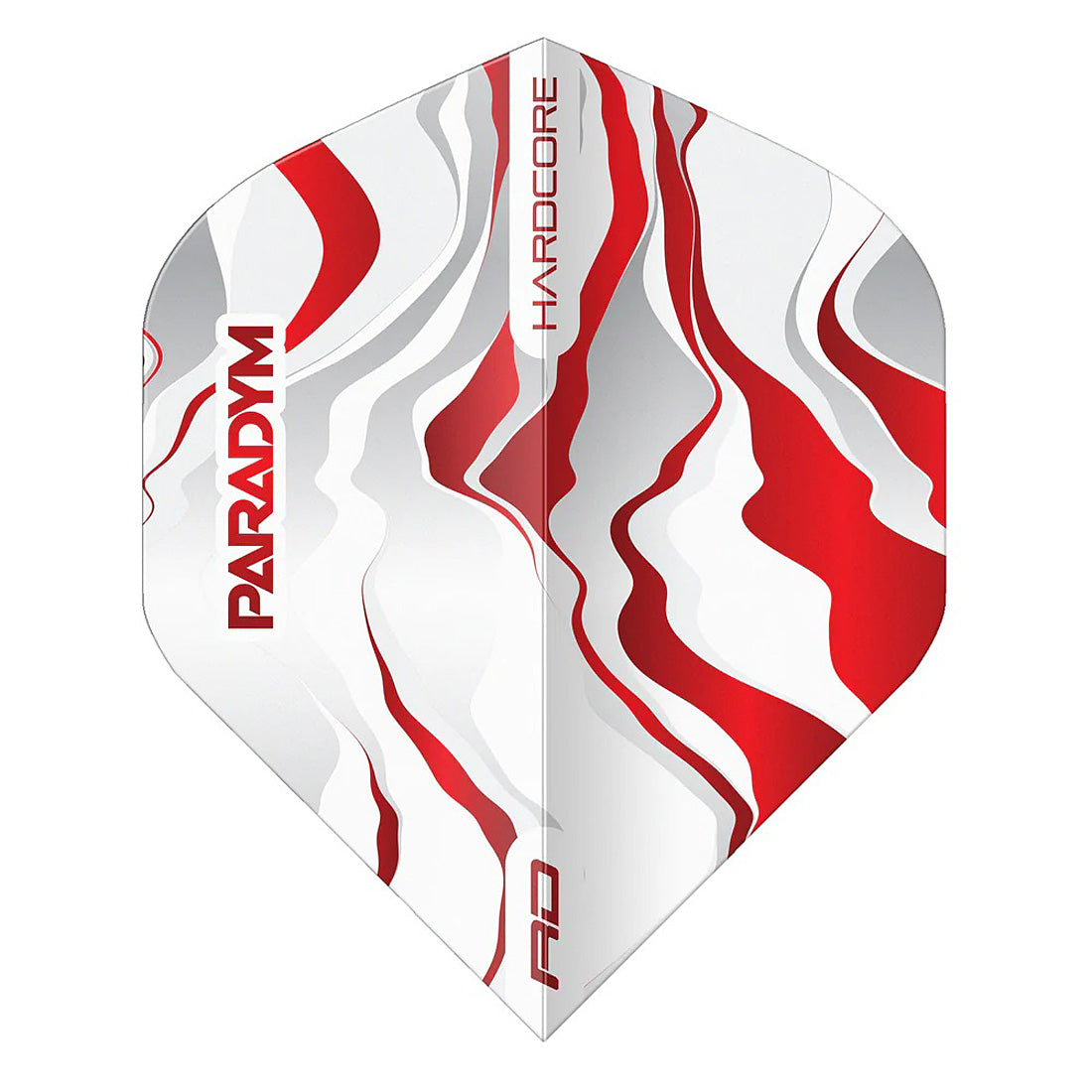 Red Dragon Paradym Red No2 dart flights designed for reliable and balanced dart flight | Deadeye Darts