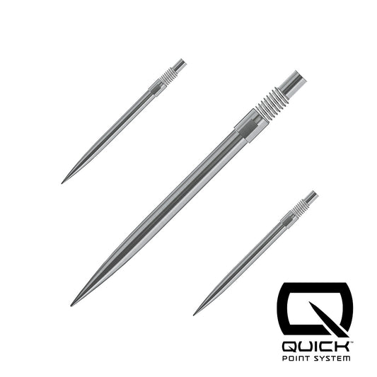 Harrows Quick Points – fast-change dart points for Harrows QP barrels ensuring quick replacement and accuracy