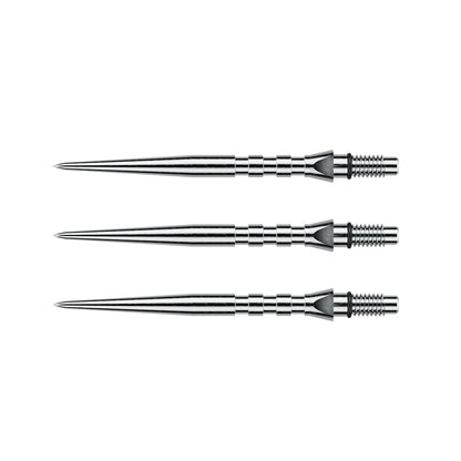 Winmau Switch Points Groove – grooved interchangeable dart points designed for enhanced grip and control | Deadeye Darts