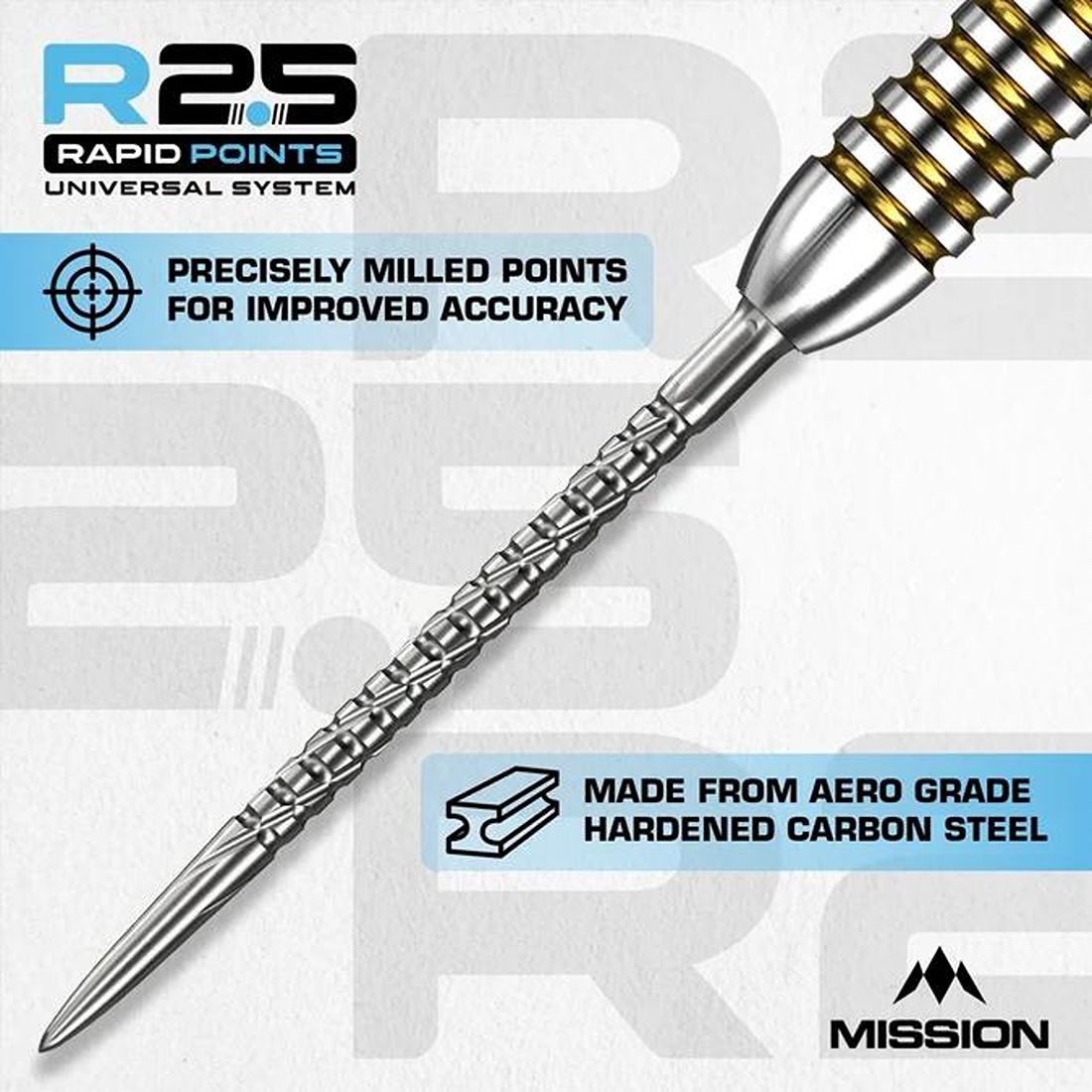 Mission R2.5 Rapid Dart Points - SG2