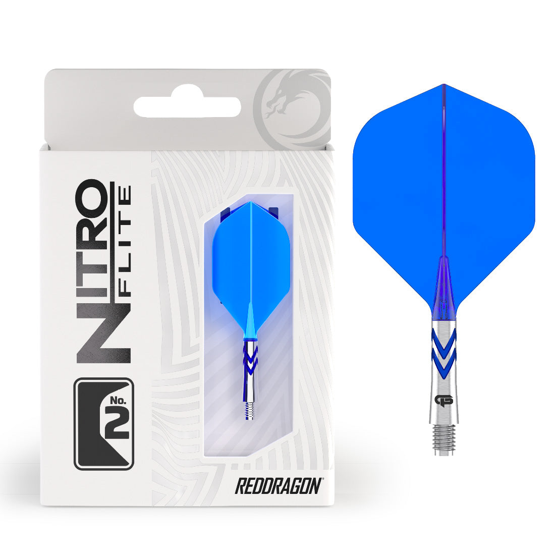Red Dragon Nitro Flite Aluminium Gerwyn Price No2 Integrated Flights & Shafts