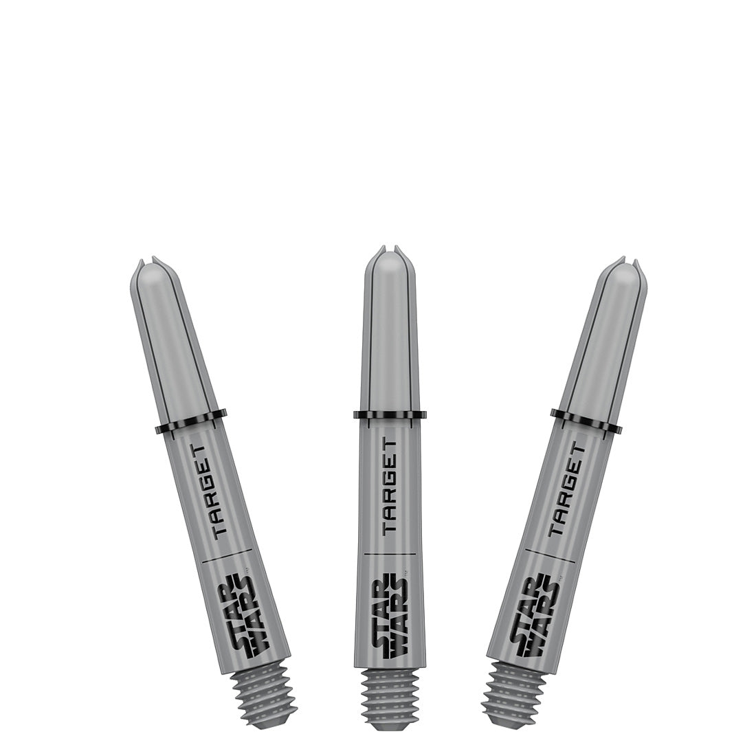 STAR WARS Pro Grip Grey Shafts – durable Target dart shafts inspired by Star Wars for stable throw and accuracy