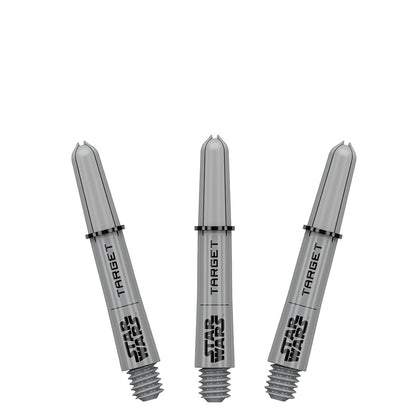 STAR WARS Pro Grip Grey Shafts – durable Target dart shafts inspired by Star Wars for stable throw and accuracy