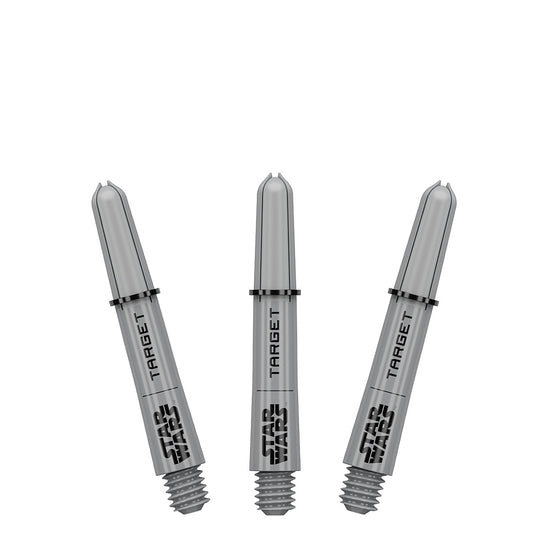 STAR WARS Pro Grip Grey Shafts – durable Target dart shafts inspired by Star Wars for stable throw and accuracy