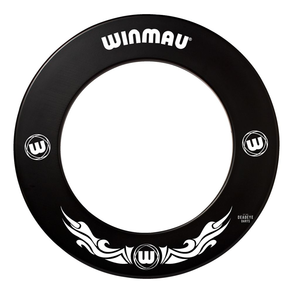 Winmau Xtreme2 Surround Pour Cible Fléchettes - Noir - Diamètre Intérieur 43,6 Cm - Extérieur 67,5 Cm